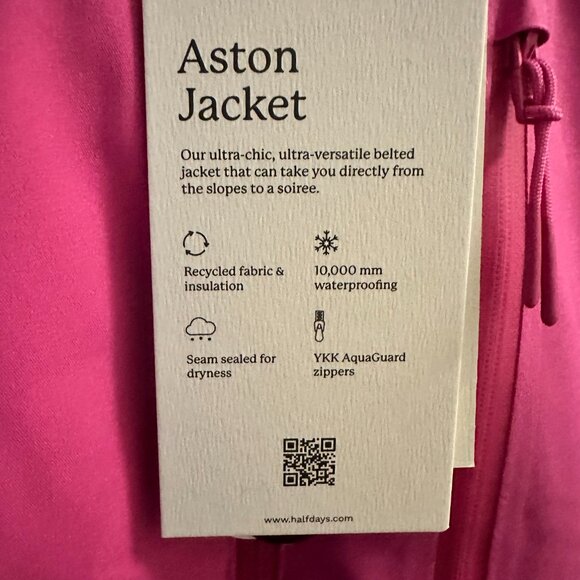 Halfdays Aston Ski Jacket Lmtd Edition Color- NWT Never Worn M - Picture 3 of 4